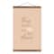 This Must Be The Place 12" x 18" Teak Hanging Canvas